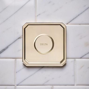 Click here to see Delta T87701-PN Delta MagnaChoice High Flow Push Button Valve Trim, 1 Outlet, Polished Nickel - T87701-PN