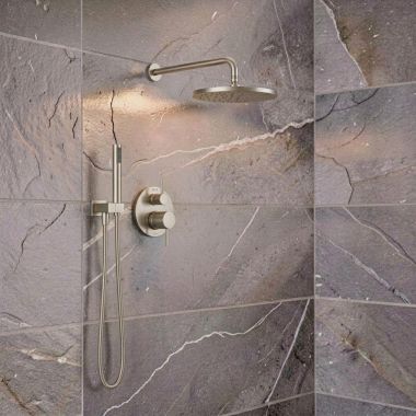 Click here to see  T342702-SP Delta Modern Monitor 14 Shower Trim with Hand Shower, Touch-Clean, ADA,  Watersense, Spotshield Brushed Nickel - T342702-SP