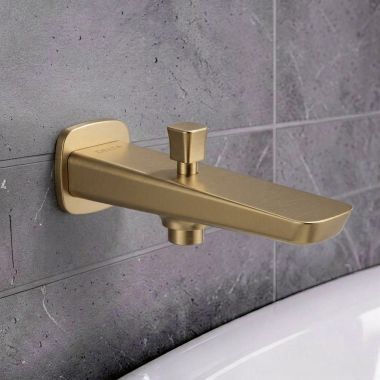 Click here to see Delta ITS62339-CZ Delta Kami 6” Diverter Tub Spout, Metal, Champagne Bronze - ITS62339-CZ