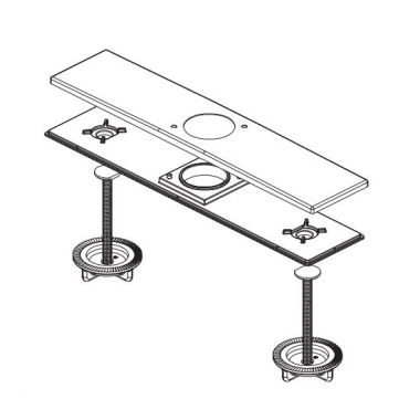 Click here to see Delta RP100778CZ Delta Junction Pull-Down Kitchen Faucet Escutcheon Kit, Champagne Bronze - RP100778CZ