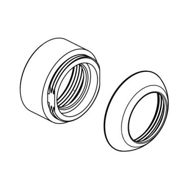 Click here to see Delta RP103953PC Delta Arvo Bonnet Nut & Cap, Chrome - RP103953PC