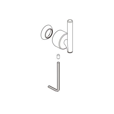 Click here to see Delta RP104010SS Delta Nicoli Handle Assembly, Stainless - RP104010SS