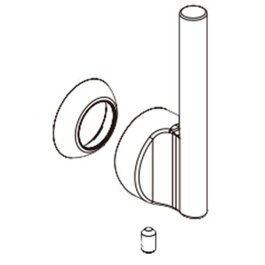 Click here to see Delta RP104011SS Delta Nicoli Handle and Cap Assembly, Stainless - RP104011SS