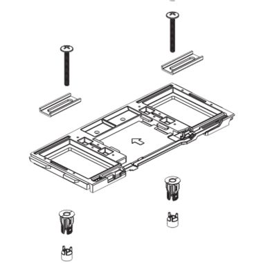 Click here to see Delta RP104034 Delta Refresh Electric Bidet Toilet Seat Mounting Assembly - RP104034