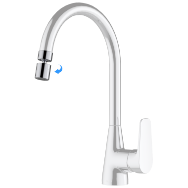 Click here to see Delta RP4400101 Delta Ixa Jive Kitchen Faucet Swivel Aerator, Chrome - RP4400101