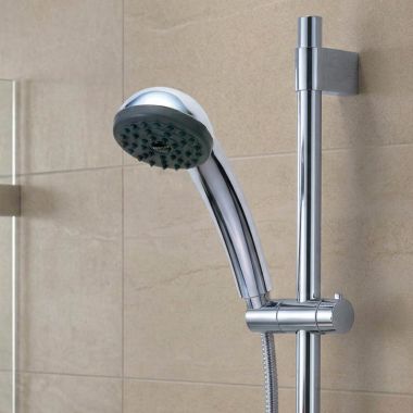 Click here to see Delta S450-CH Delta Single Function Wall-Mount Hand Shower with Hose and Holder, Touch-Clean, Chrome - S450-CH
