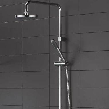 Click here to see Delta S350-CH Delta Single Function Wall-Mount Hand Shower with Hose and Holder, Chrome - S350-CH