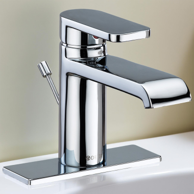 Click here to see Delta 26530-DV Delta Mandolin Single-Handle Bathroom Faucet w/ Pop-Up, 6