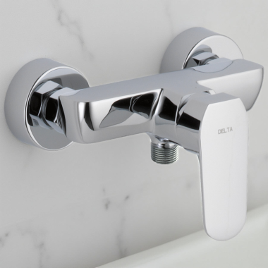 Click here to see Delta 23051-VO Delta Elemetro On-Wall Shower Valve, Chrome - 23051-VO