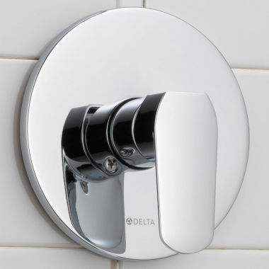 Click here to see Delta 23076-VO Delta Elemetro In-Wall Shower Valve, Chrome - 23076-VO