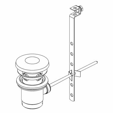 Click here to see Delta RP74909 Delta Kendari Pop-Up Drain, Chrome - RP74909