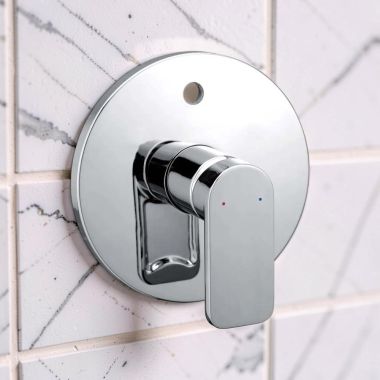 Click here to see Delta T853265 Delta Mandolin Round Valve Trim with Diverter with Metal Lever Handle, ADA, Chrome - T853265