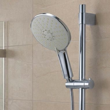 Click here to see Delta S661 Delta Centra-V 150 6” 7 Function Hand Shower Set with Touch-Clean, 2.5 GPM, Chrome - S661