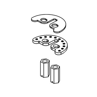Click here to see Delta RP78897 Delta Ixa Soft Bathroom Faucet Mounting Assembly - RP78897