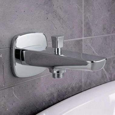 Click here to see Delta ITS62339 Delta Kami 6” Diverter Tub Spout, Metal, Chrome - ITS62339