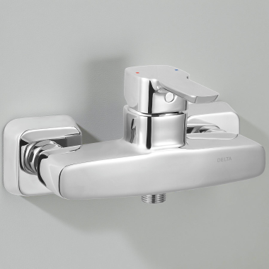Click here to see Delta 33951-VO Delta Kami On-Wall Shower Valve, Chrome - 33951-VO
