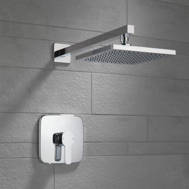Click here to see Delta 33976 Delta Kami In Wall Shower, Chrome - 33976