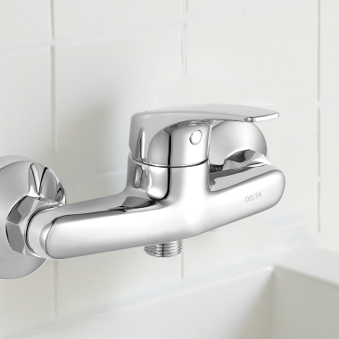 Click here to see Delta 44051-VO Delta Ixa Soft On-Wall Shower Valve, Chrome - 44051-VO