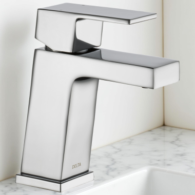 Click here to see Delta 34025-LPU Delta Filis Single-Handle Bathroom Faucet, Less Pop-Up, Chrome - 34025-LPU