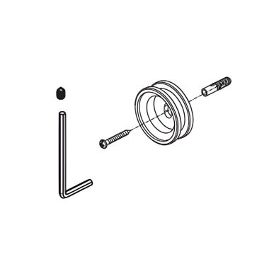 Click here to see Delta RP90792 Delta Shower System Mounting Assembly - RP90792