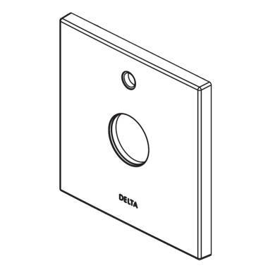 Click here to see Delta RP91051PN Delta Filis Escutcheon Assembly, Polished Nickel - RP91051PN