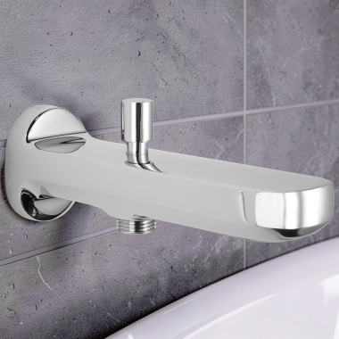 Click here to see Delta ITS61350 Delta Kendari 7” Non-Diverter Tub Spout, Metal, Chrome - ITS61350