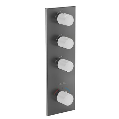 Click here to see Delta RP100539BL Delta MagnaSpin Escutcheon Assembly, Matte Black - RP100539BL