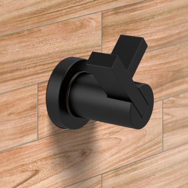 Click here to see Brizo 693535-BL Brizo Litze Double Robe Hook, Matte Black - 693535-BL