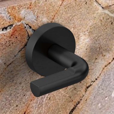 Click here to see Brizo HL70439-BL Brizo Notch Lever Handle Kit for Litze Two Handle Wall Mount Tub Filler, ADA, Matte Black - HL70439-BL