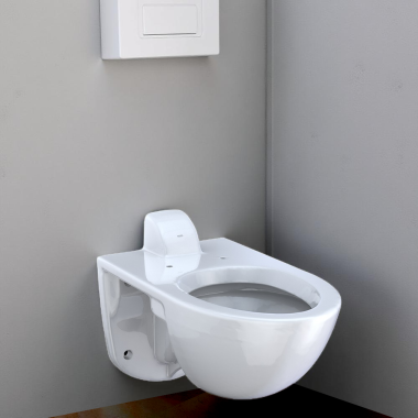 Click here to see Toto CT728CUV#01 TOTO Elongated Wall Mount Commercial Toilet w/ 1-1/2