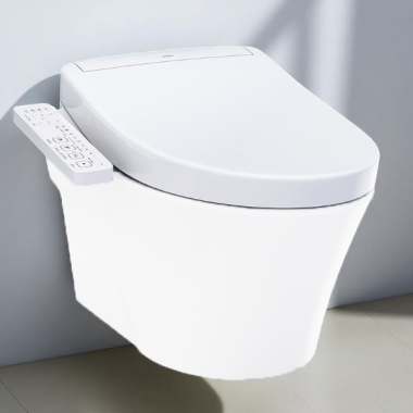 Click here to see Toto SW3345#01 TOTO WASHLET S2 Round Electronic Bidet Toilet Seat w/ SoftClose, Cotton White - SW3345#01