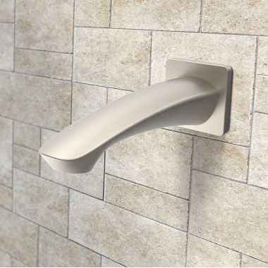 Click here to see Toto TBG09001U#BN TOTO GM Tub Spout, Laminar Flow, 1/2