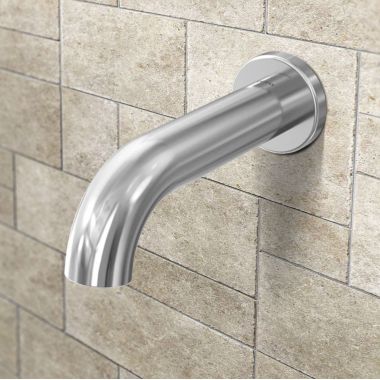 Click here to see Toto TBG11001U#CP TOTO GF Wall Mount Tub Spout, Laminar Flow, 1/2