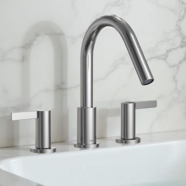 Click here to see Toto TBG11201UA#CP TOTO GF Three-Hole Roman Tub Filler Trim, Two Lever Handles, Deck-Mount, Polished Chrome - TBG11201UA#CP