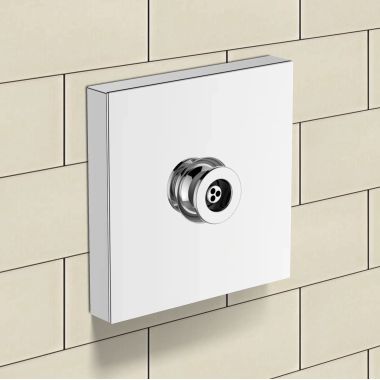 Click here to see Toto TBW08008U#CP TOTO  Gyrostream 4” Square Body Spray, 1.6 GPM, Polished Chrome - TBW08008U#CP