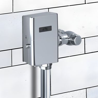 Click here to see Toto TEU1GAR#CP TOTO ECOPOWER Ultra High-Efficiency Touchless Urinal Flush Valve, 1.0 GPF, Polished Chrome - TEU1GAR#CP