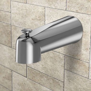 Click here to see Toto TS100EV#CP TOTO Diverter Tub Spout, Polished Chrome - TS100EV#CP