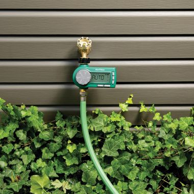 Click here to see   Rain Bird Premium Hose End Controller, Brass Female GHT Coupler and Brass GHT Male Threaded Outlet - ESP-HT2-GHT