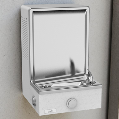 Click here to see Oasis 500179 Oasis Wall Mount Water Cooler, Refrigerated, 8 GPH, ADA, Stainless Steel - PLF8SKTP (500179)