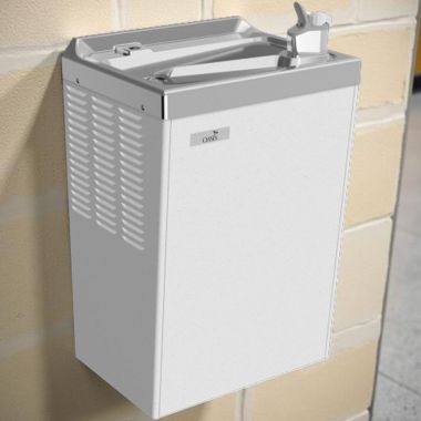 Click here to see Oasis 502188 Oasis On-A-Wall Drinking Fountain, Non-Refrigerated, Greystone - PM (502188)