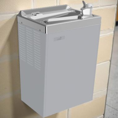 Click here to see Oasis 502700 Oasis On-A-Wall Drinking Fountain, Non-Refrigerated, Stainless Steel - PM (502700)