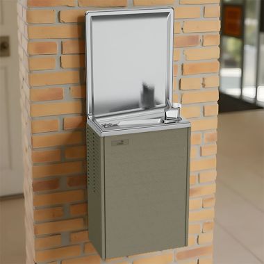 Click here to see Oasis 502920 Oasis Simulated Semi-Recessed Water Cooler, Refrigerated, 8 GPH, Sandstone - PLF8SM (502920)