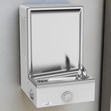 Click here to see Oasis 502946 Oasis Wall Mount Water Cooler, Refrigerated, 8 GPH, ADA, Greystone - PLF8SKTP (502946)