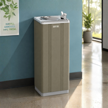 Click here to see Oasis 503093 Oasis Free Standing Water Cooler, Refrigerated, 13.3 GPH, Sandstone - PLF13P (503093)