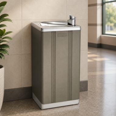 Click here to see Oasis 503095 Oasis Freestanding Child Water Cooler, Refrigerated, 13.3 GPH, Sandstone - PLF13PL (503095)
