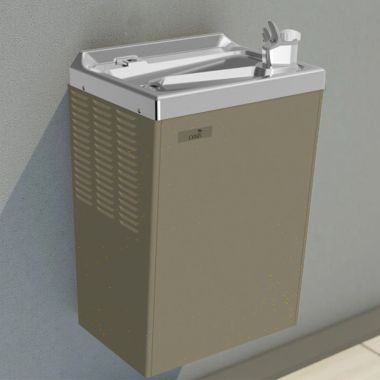 Click here to see Oasis 503292 Oasis On-A-Wall Water Cooler, Refrigerated, 14.0 GPH, Sandstone - P14M (503292)