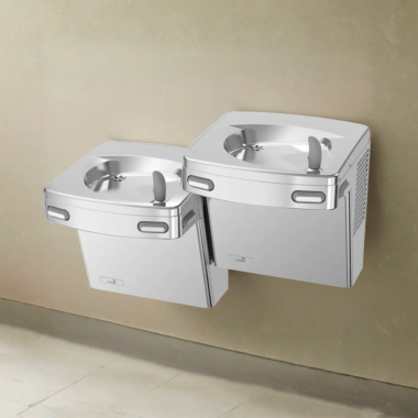 Click here to see Oasis 504330 Oasis VersaCooler II Bi-Level Drinking Fountain, Non-Refrigerated, Stainless Steel - PGACSL (504330)