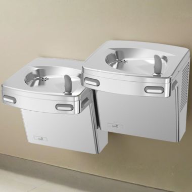 Click here to see Oasis 504330 Oasis VersaCooler II Bi-Level Drinking Fountain, Non-Refrigerated, Stainless Steel - PGACSL (504330)