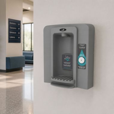 Click here to see Oasis 506510 Oasis K-12 Retrofit Bottle Filler, Non-Refrigerated, Greystone - PWFSBF-K12 (506510)