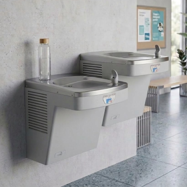 Click here to see Oasis 506719 Oasis VersaCooler II Bi-Level Contactless Water Cooler, Refrigerated, Greystone - PG8ACSLTT (506719)